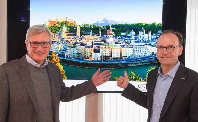 Harald Preuner und Bert Brugger bei der Tourismusbilanz (v.l.). Harald Preuner und Bert Brugger bei der Tourismusbilanz (v.l.).