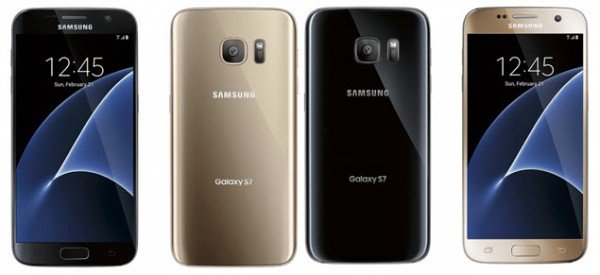 Das Galaxy S7 kommt in zwei Farben auf den Markt.