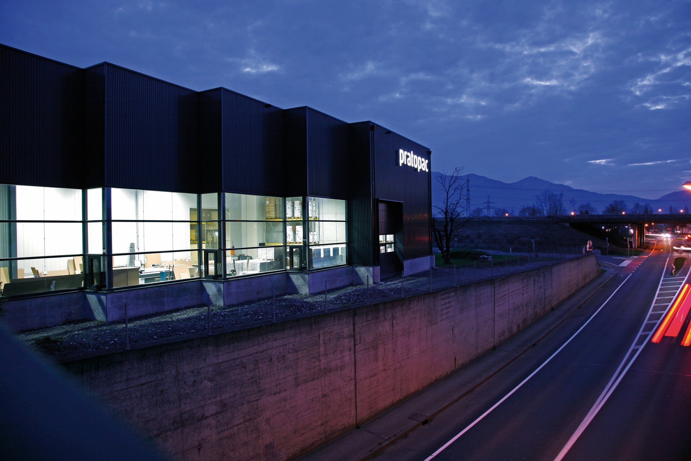 pratopac-gebäude