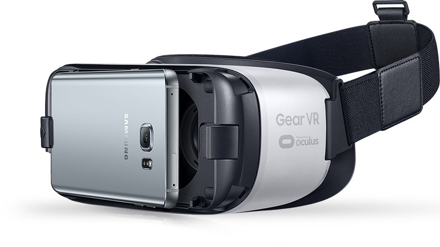 Die VR-Brille von Samsung.