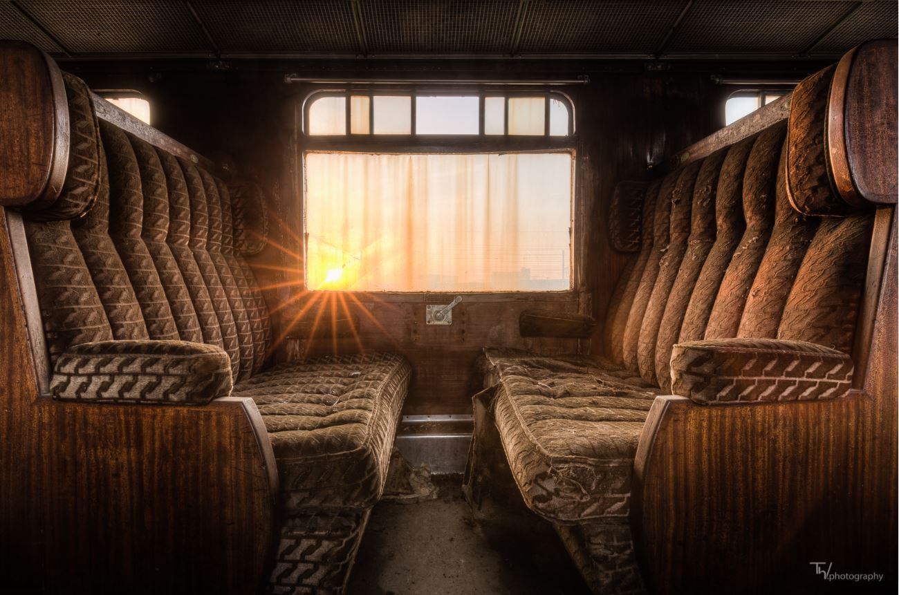 Sonnenuntergang im Orientexpress