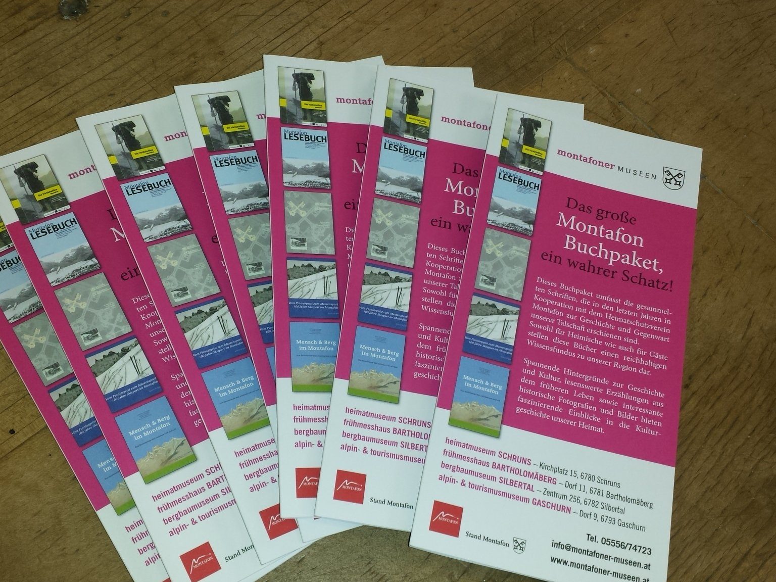 Das Buchpaket Montafon ist die ideale Basis bzw. Ergänzung für die eigene Bibliothek. Das Buchpaket Montafon ist die ideale Basis bzw. Ergänzung für die eigene Bibliothek.