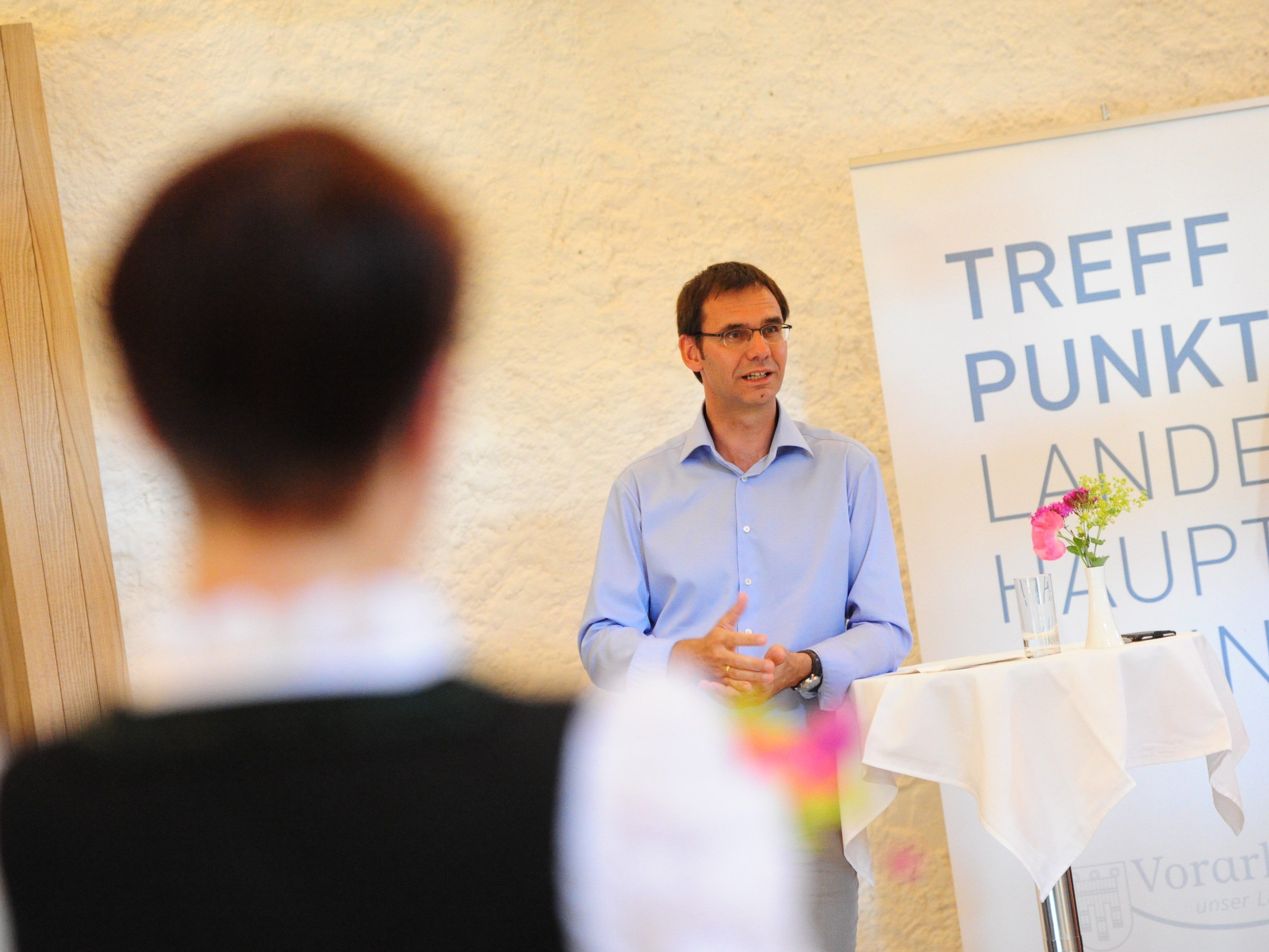 Am Dienstag (28. Juni) hieß es "Treffpunkt Landeshauptmann" in der Propstei St. Gerold Am Dienstag (28. Juni) hieß es "Treffpunkt Landeshauptmann" in der Propstei St. Gerold