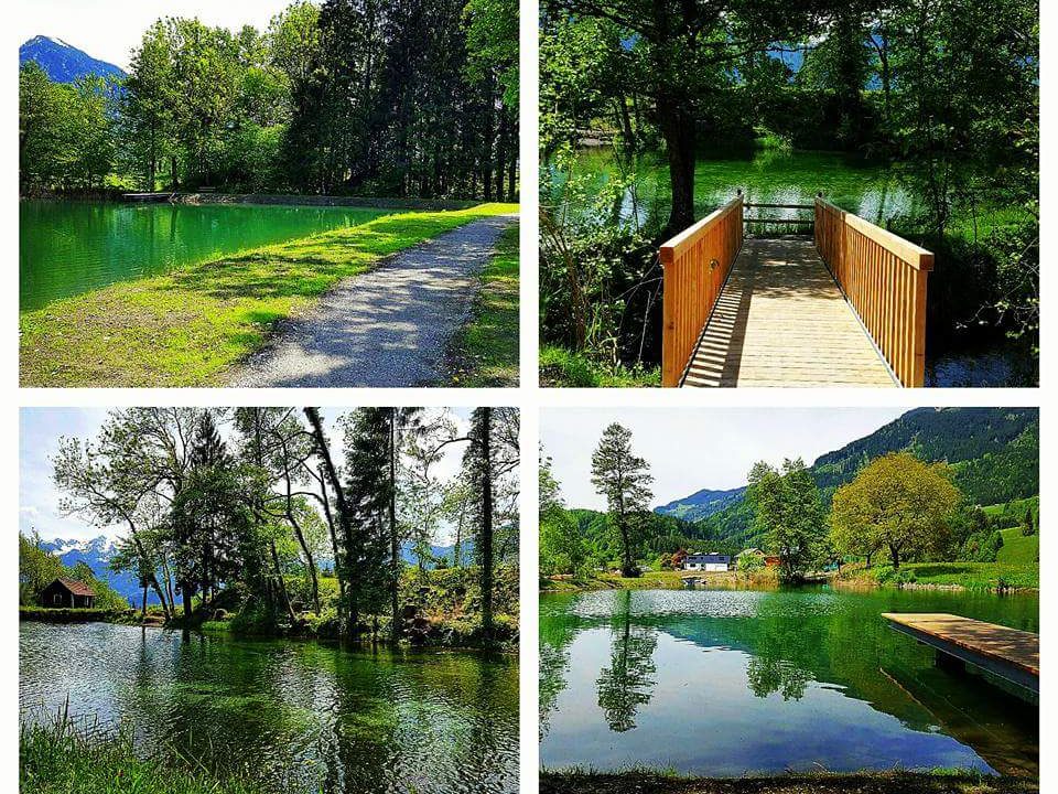 Viel Zustimmung für den sanierten Weiher!