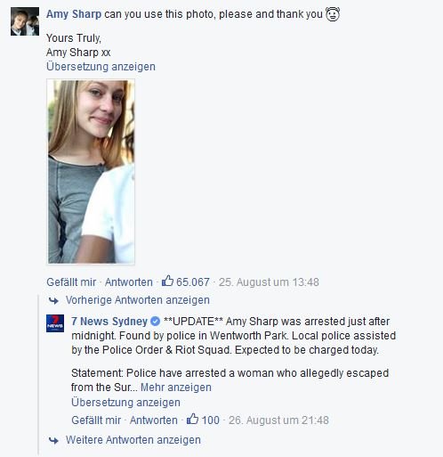Facebook / 7 News Sydney