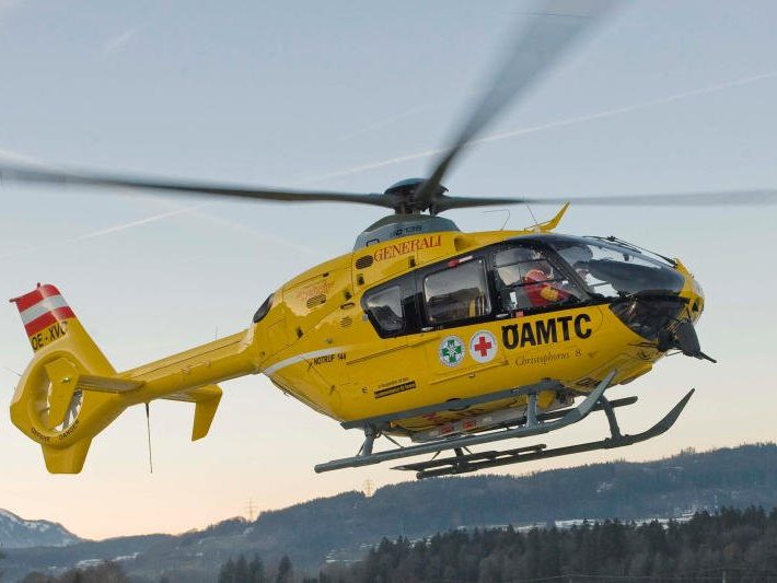 34-Jährige musst ins Krankenhaus geflogen werden
