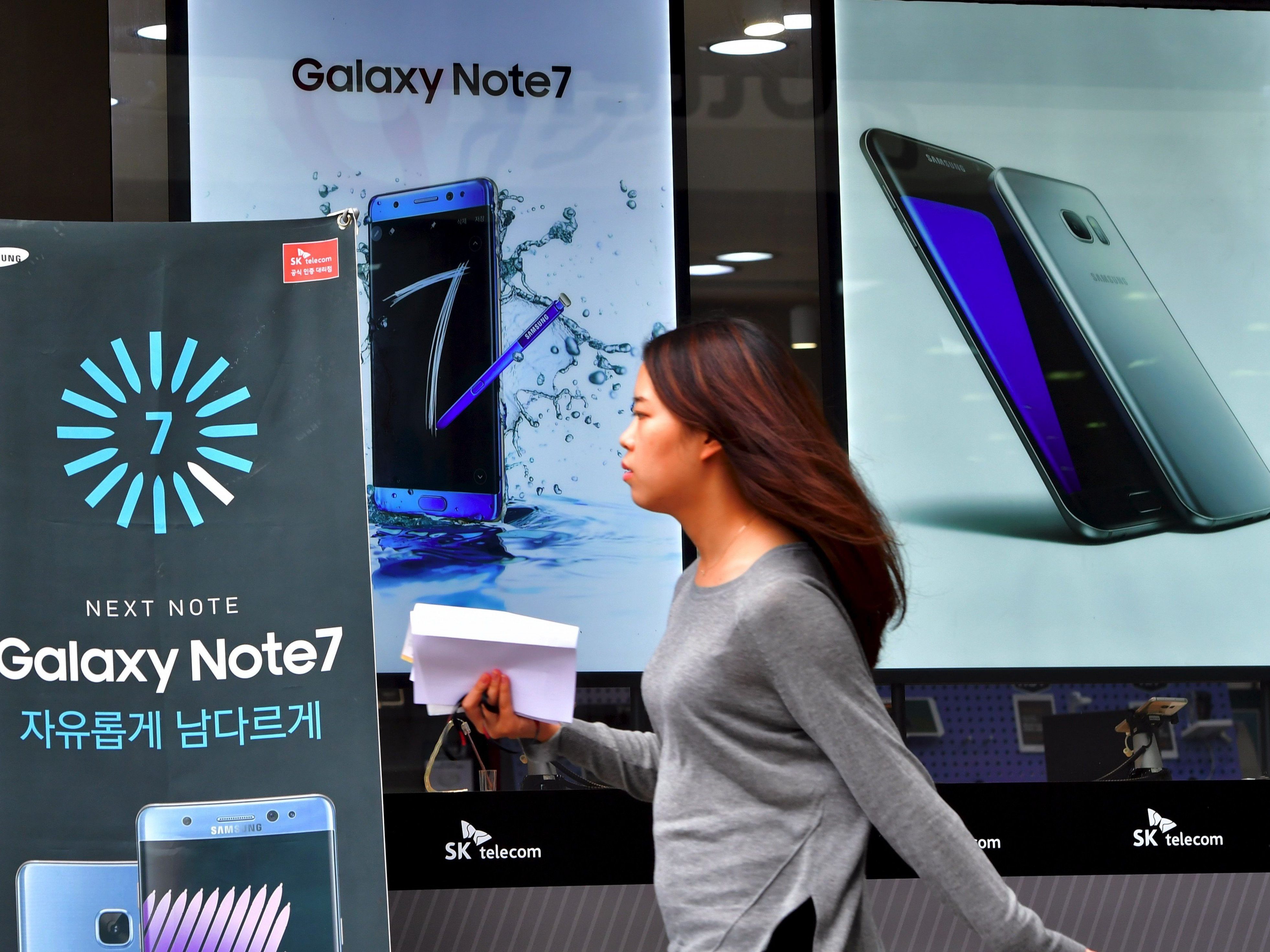 Das neue Galaxy Note 7 sollte in Österreich ab 9. September verkauft werden Das neue Galaxy Note 7 sollte in Österreich ab 9. September verkauft werden