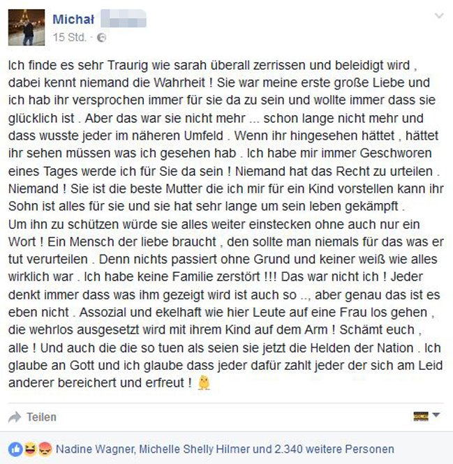 Facebook/Michal T.  Facebook/Michal T.