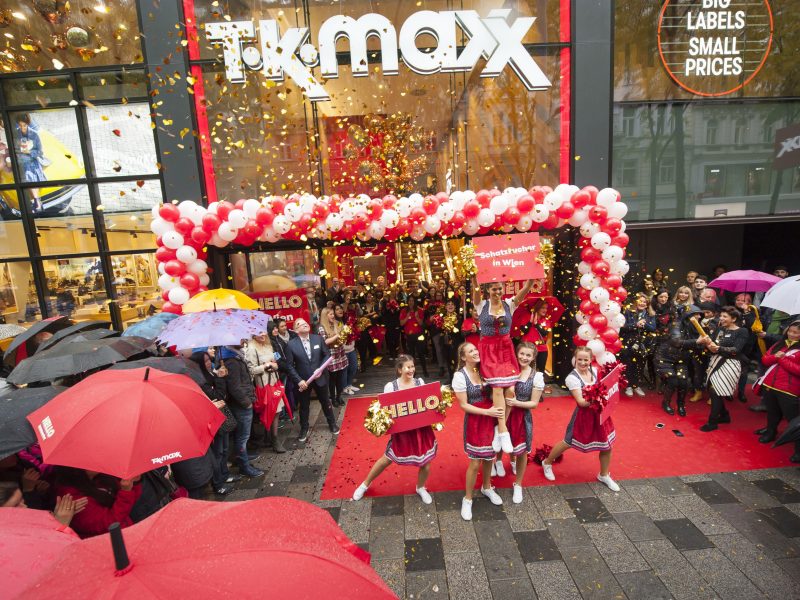 TK Maxx FlagshipStore auf der Mariahilfer Straße in Wien