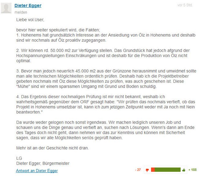 dieter-egger-oelz-kommentar dieter-egger-oelz-kommentar