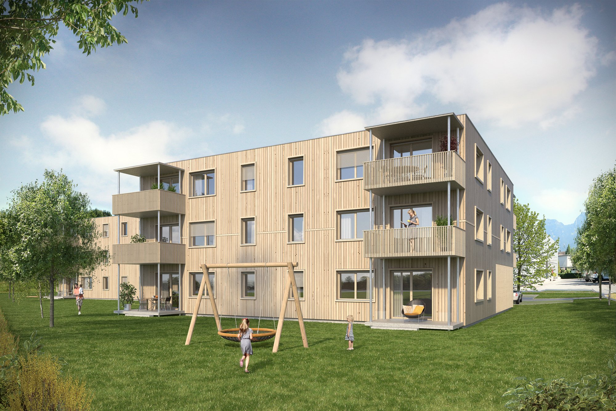 So soll der fertige Block aussehen. - VOGEWOSI