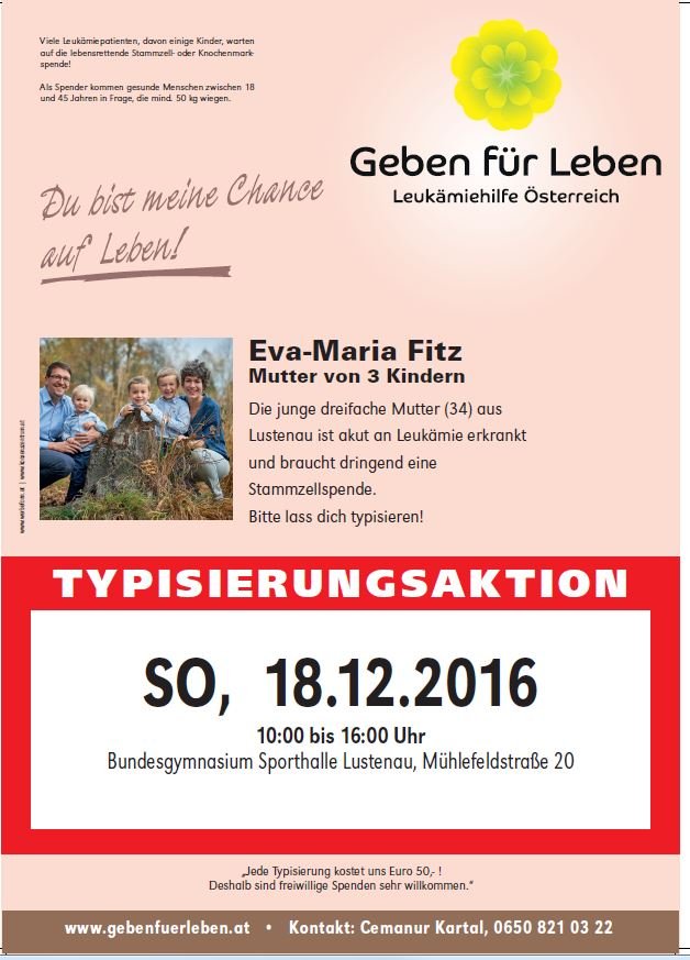 Geben für Leben Geben für Leben