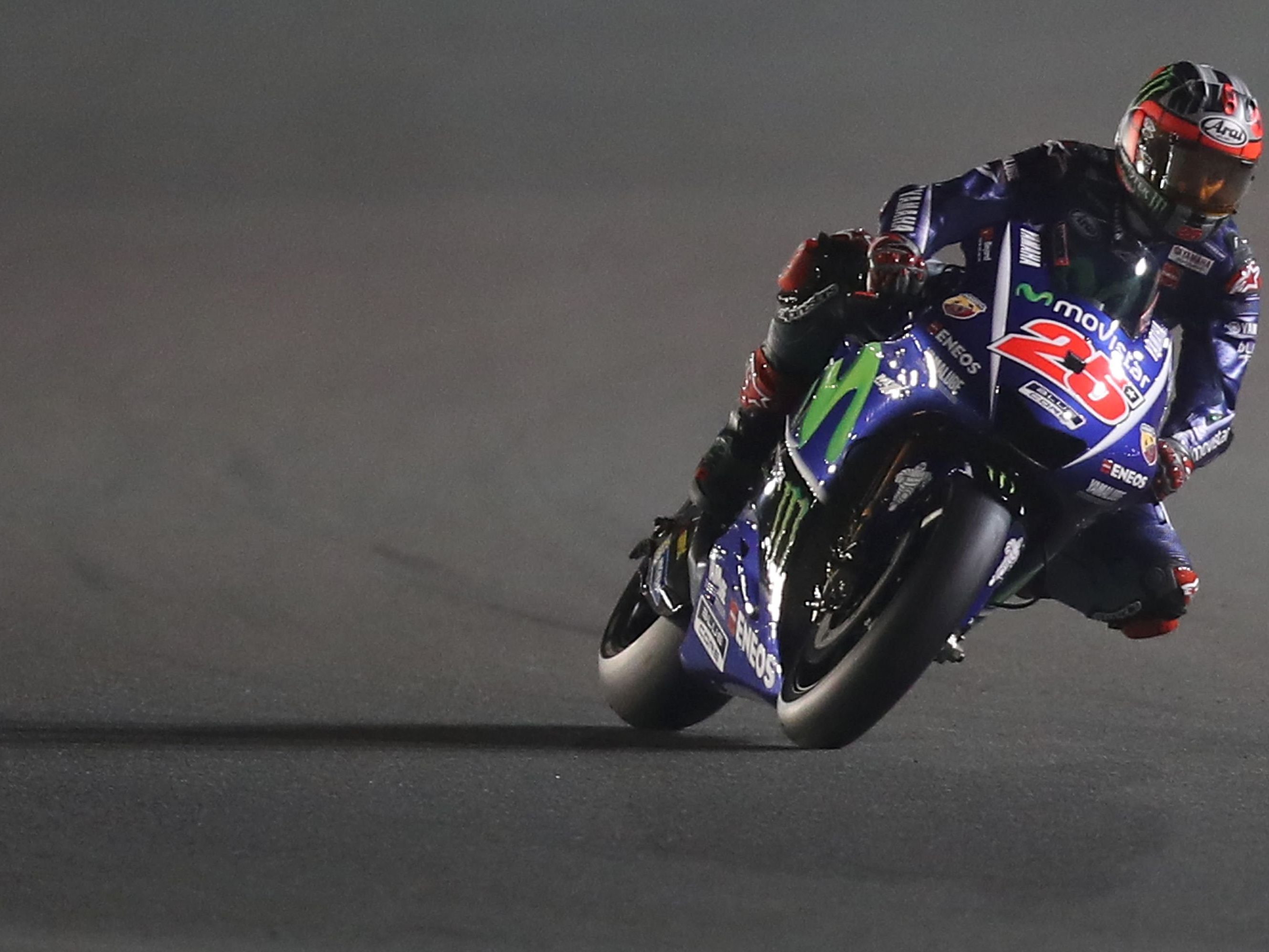 Maverick Vinales geht auch im zweiten Saisonrennen als Favorit an den Start.