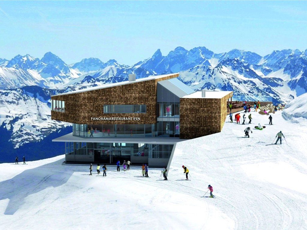 So wird die Bergstation der neuen Ifen-Lifte aussehen. So wird die Bergstation der neuen Ifen-Lifte aussehen.