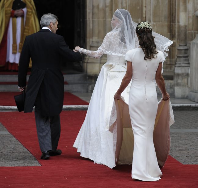 Pippa Middleton sorgte bei der Kochzeit ihrer Schwester Kate mit einem figurbetonenden Kleid für Aufsehen. Pippa Middleton sorgte bei der Kochzeit ihrer Schwester Kate mit einem figurbetonenden Kleid für Aufsehen.