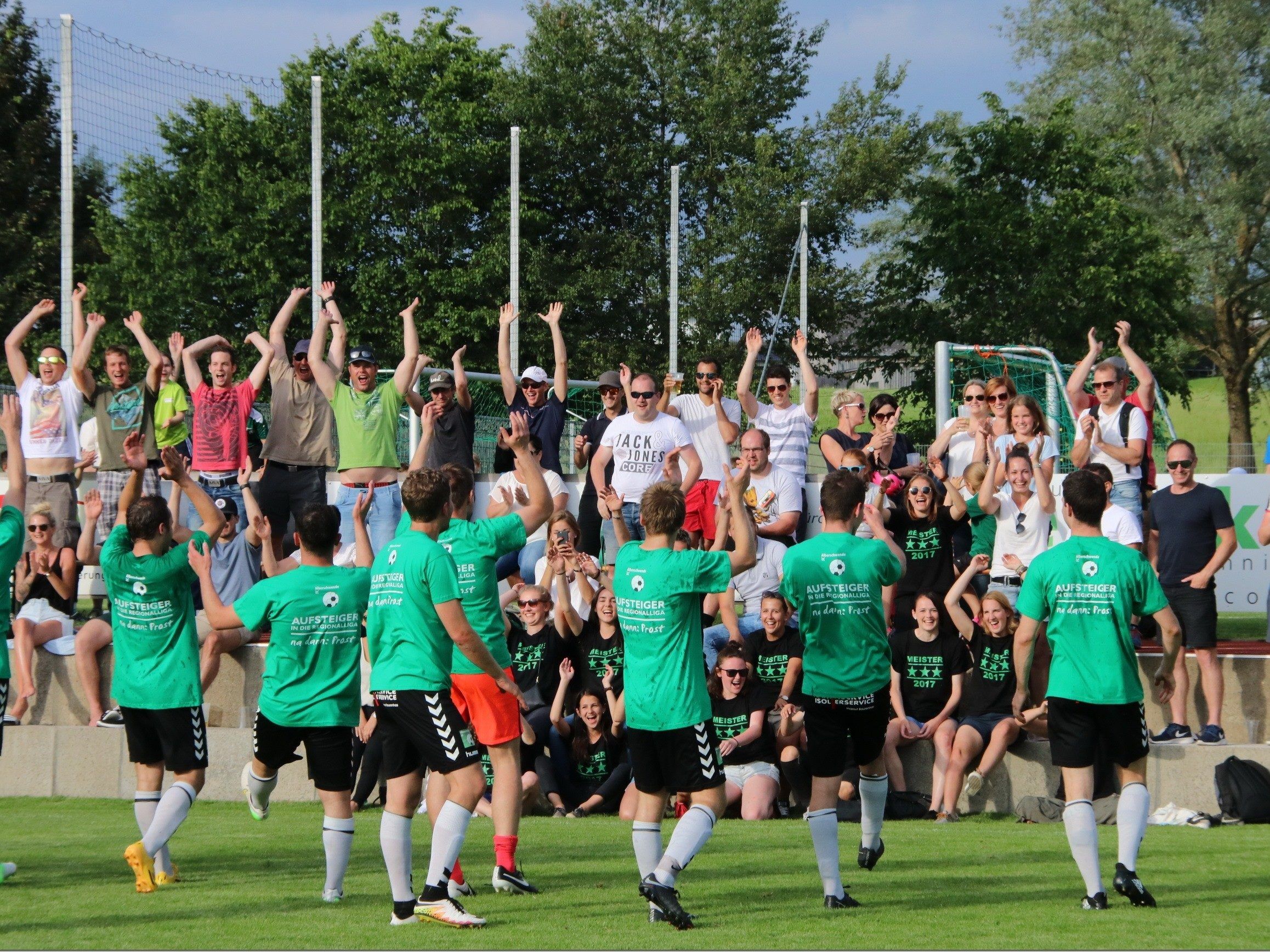 Alberschwende steigt in die Westliga auf