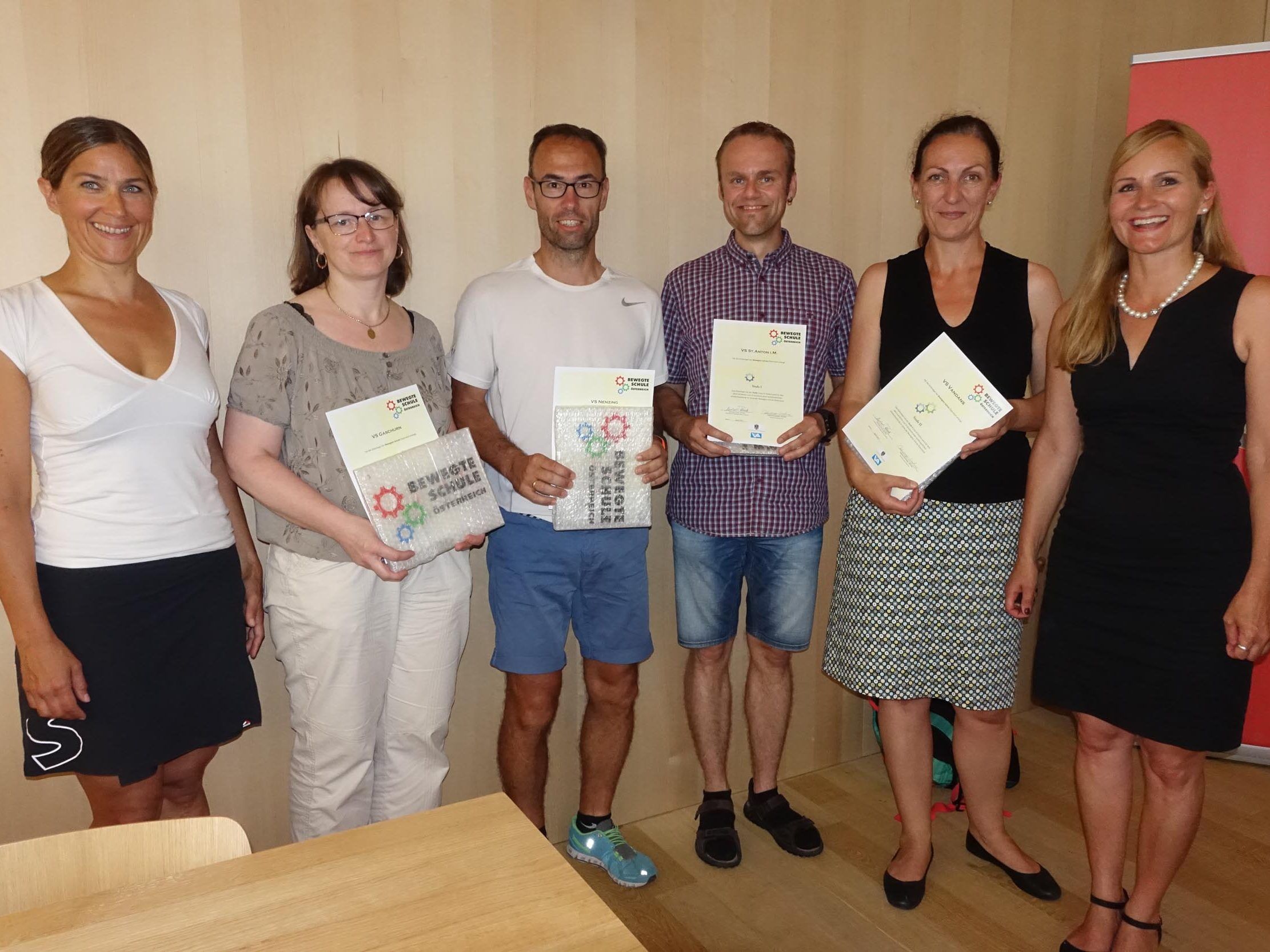 Vier neue Bewegungsschulen im Bezirk Bludenz