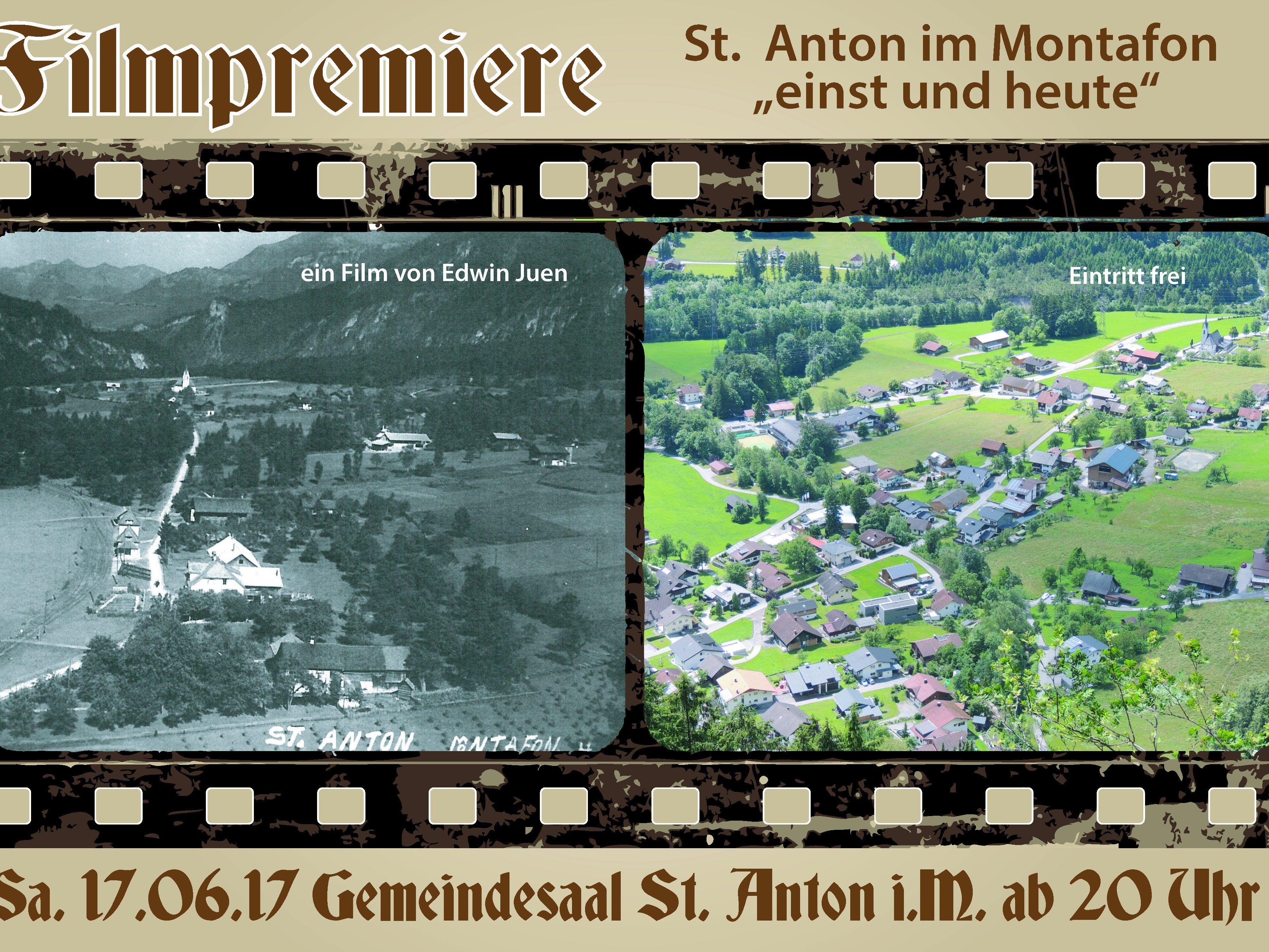 Interessante Zeitdokumente in Filmform werden in St.Anton/M zu sehen sein.