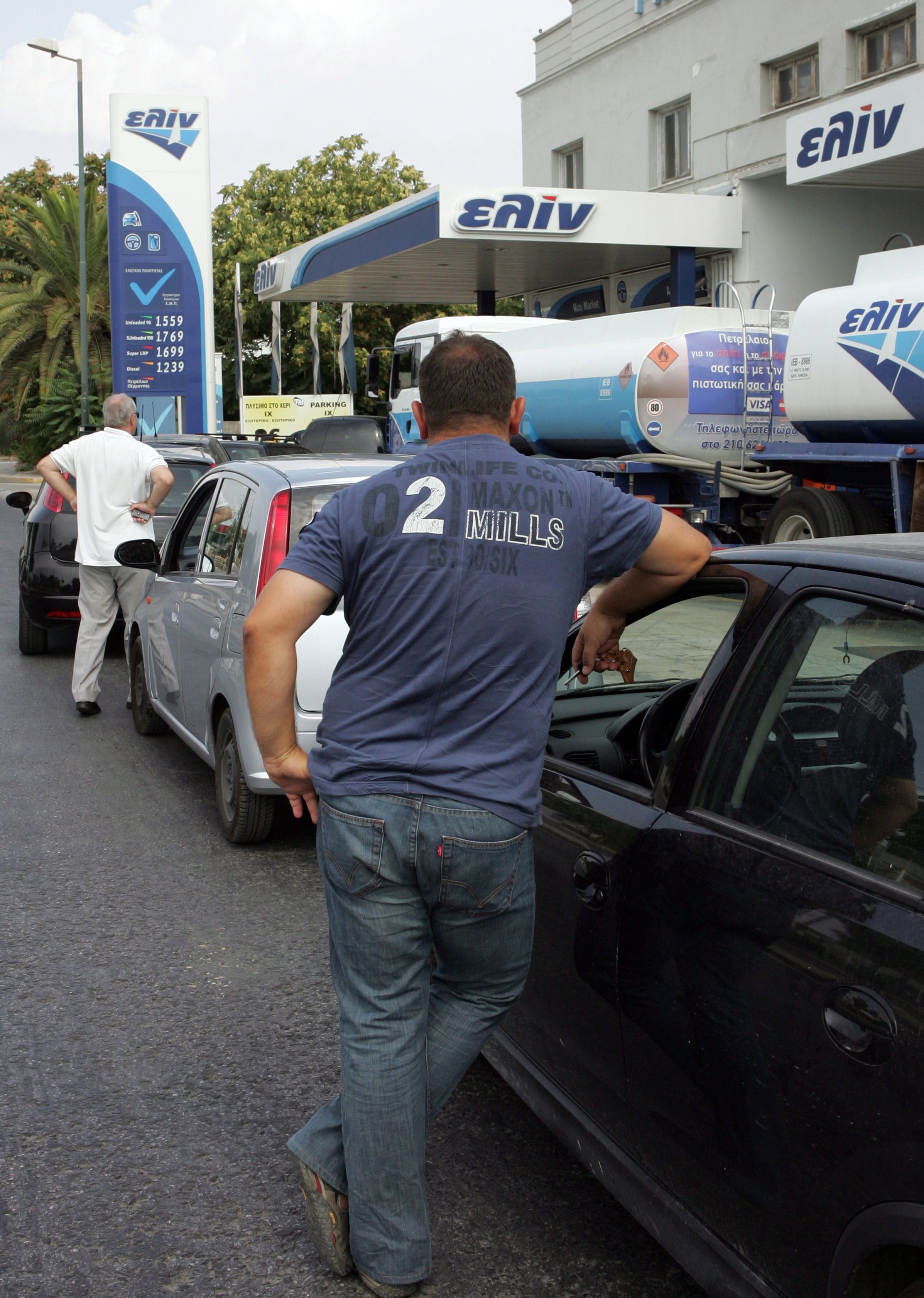 In Griechenland muss man ebenfalls für Diesel blechen.