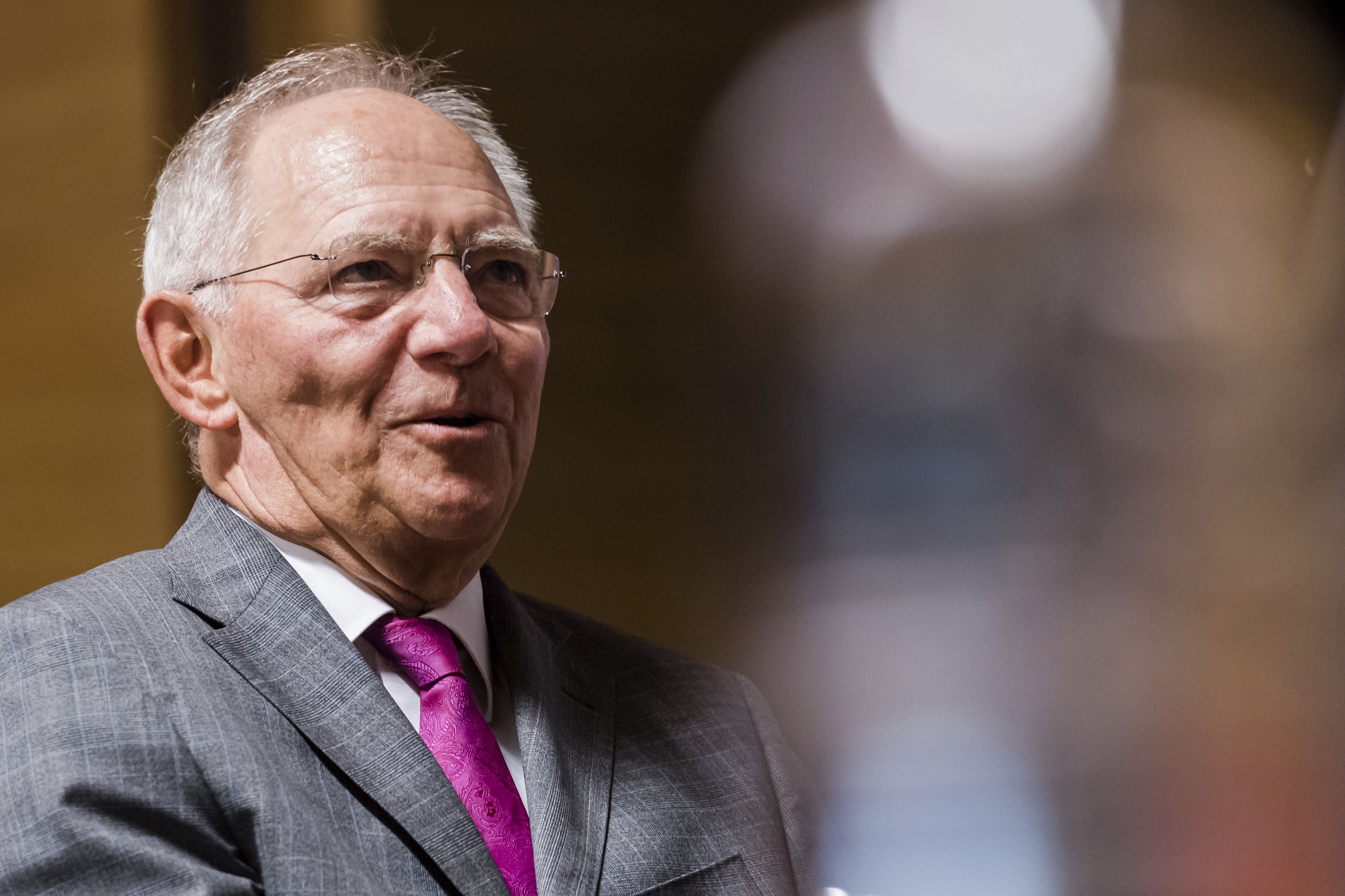 Deutscher Finanzminister Wolfgang Schäuble  Deutscher Finanzminister Wolfgang Schäuble