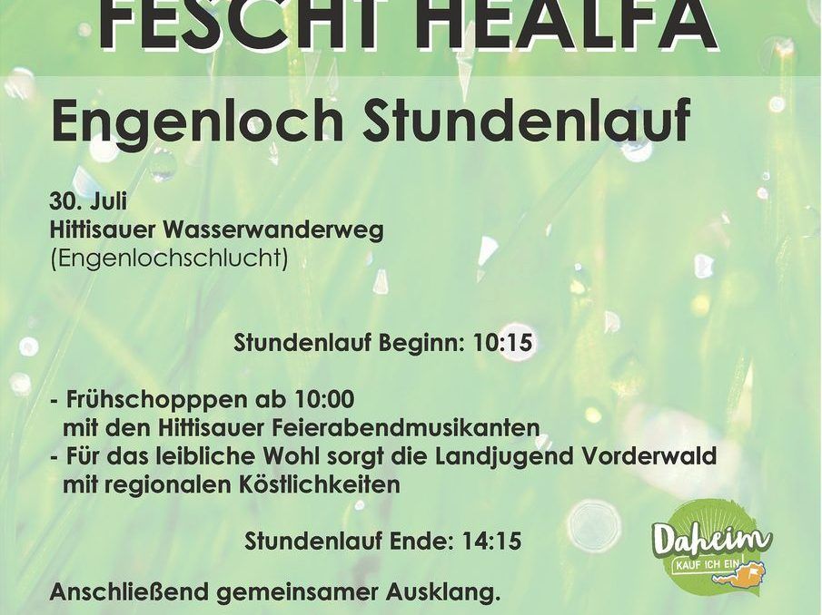 Fescht Loufa, Fescht Healfa