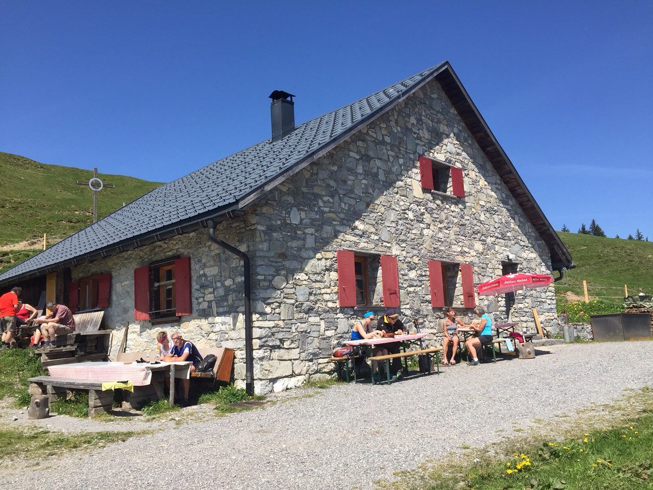 Alpmesse auf der Alpe Hohe Kugel am 16. Juli um 12 Uhr.