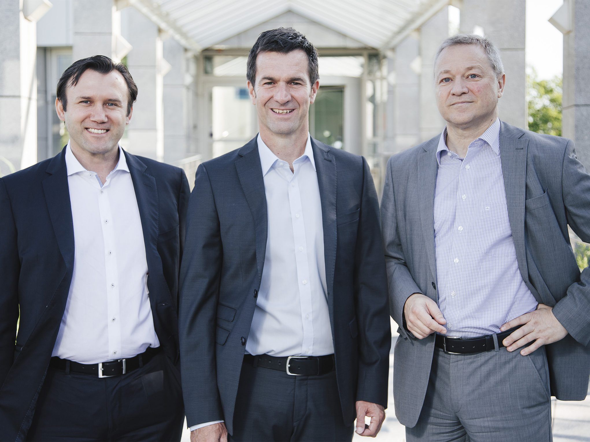 Die neue Geschäftsführung des Beschlägeherstellers GRASS (von links): André Stiller, Thomas Zenker und Thomas Müller. Die neue Geschäftsführung des Beschlägeherstellers GRASS (von links): André Stiller, Thomas Zenker und Thomas Müller.