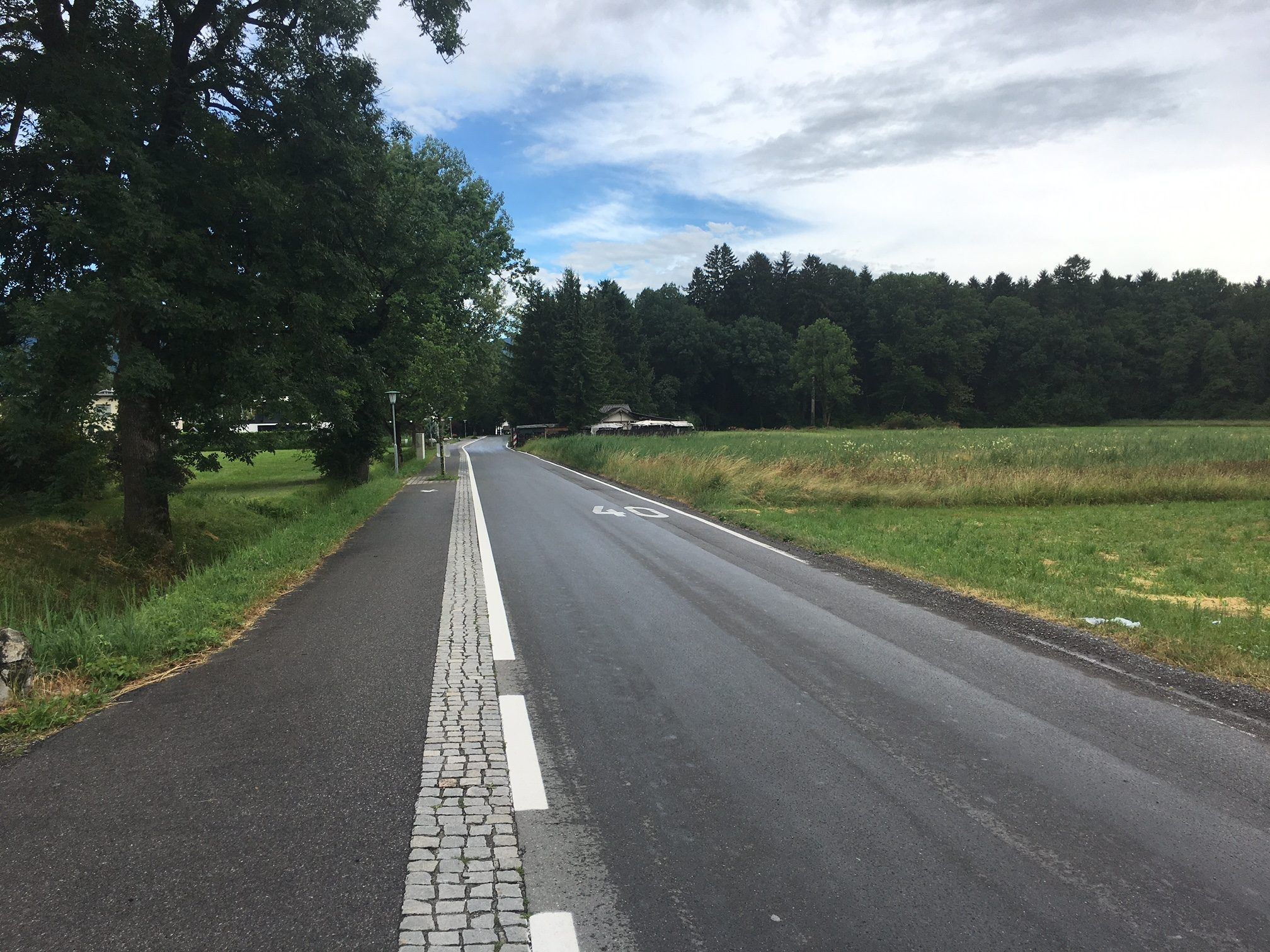 Durchgehende Markierungen sollen für mehr Sicherheit sorgen