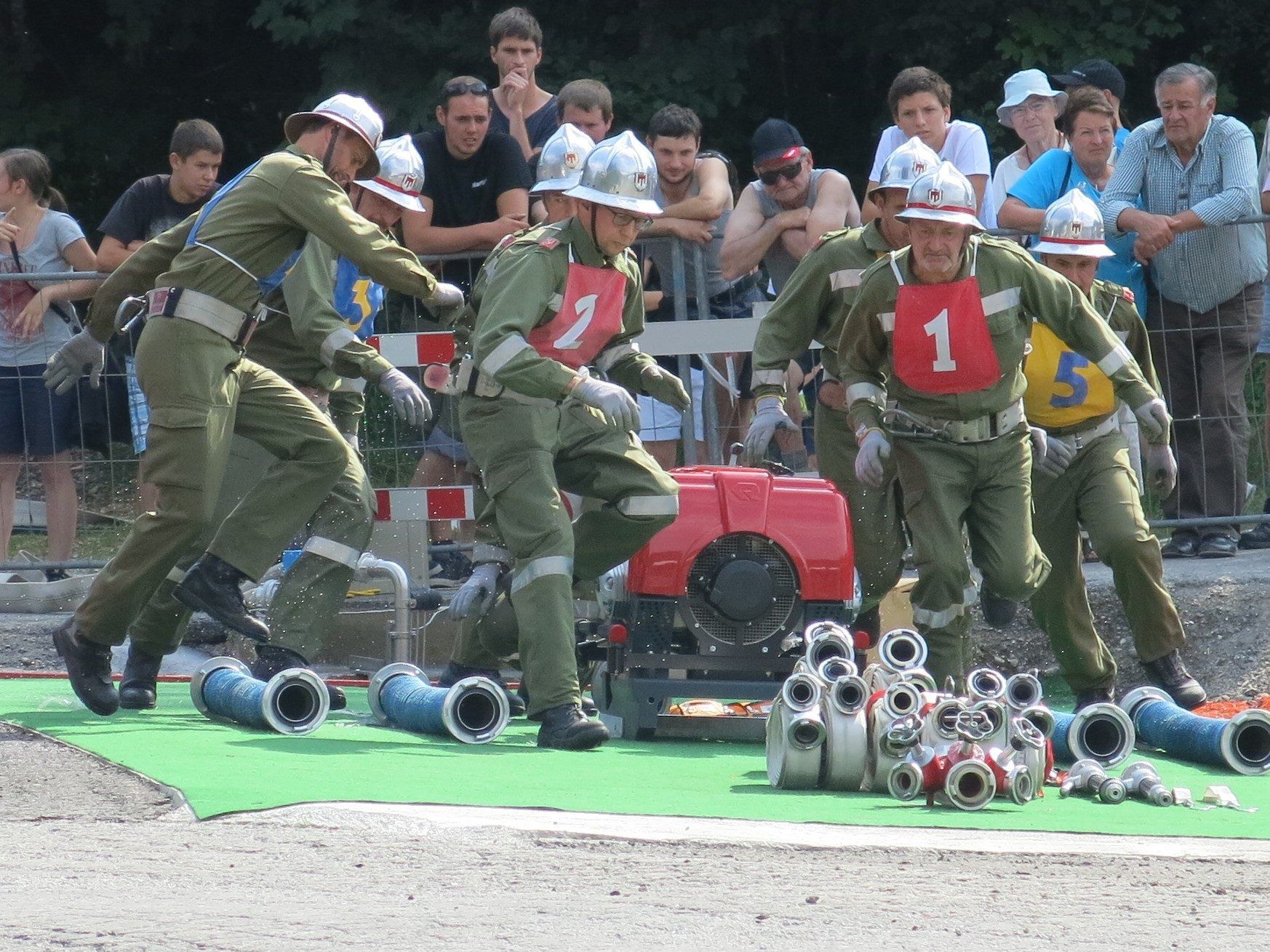 72 eingespielte Teams beteiligen sich am Nassleistungswettbewerb in Krumbach.   