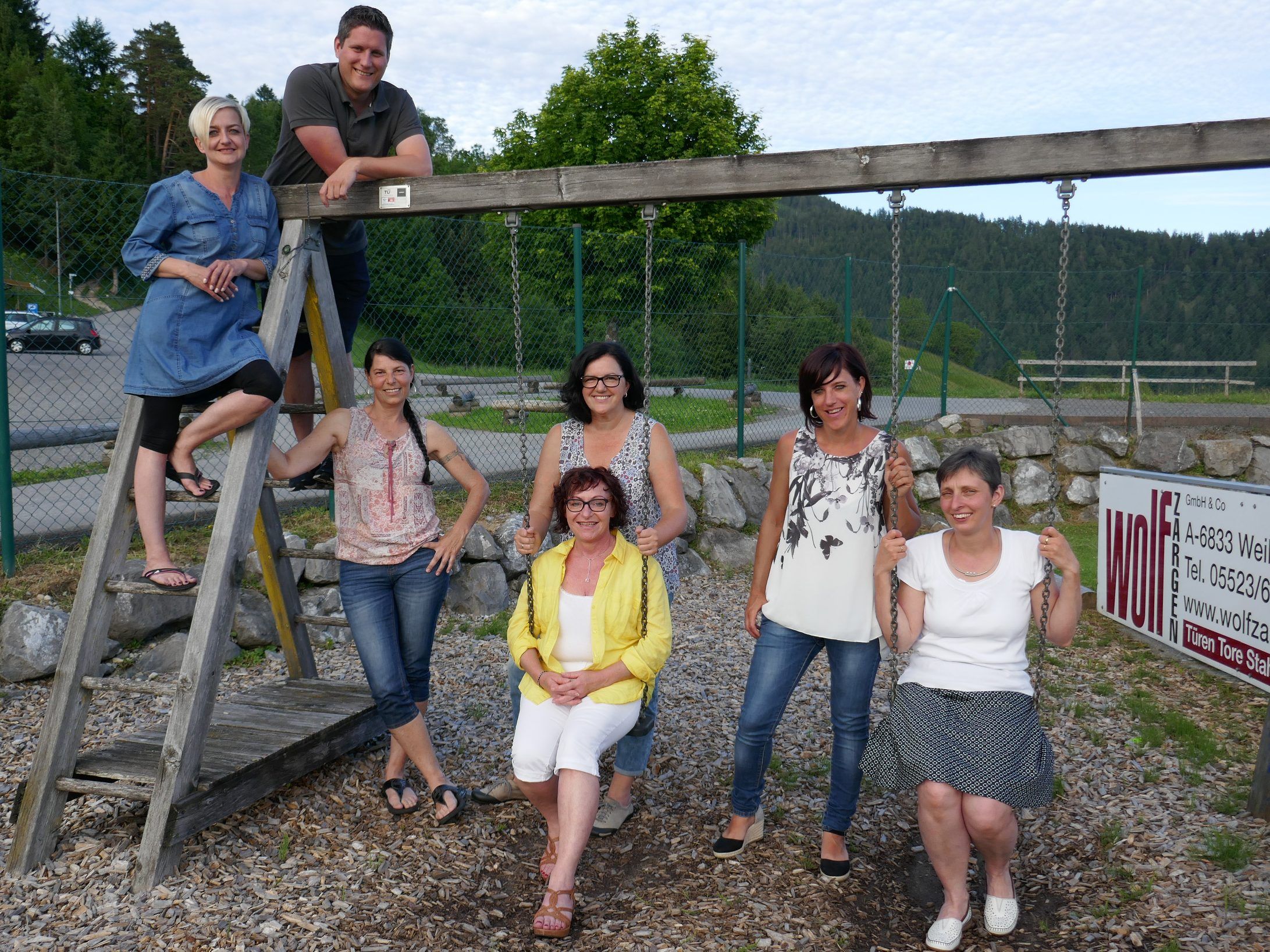 Der Vorstand des Theatervereins Fraxern.