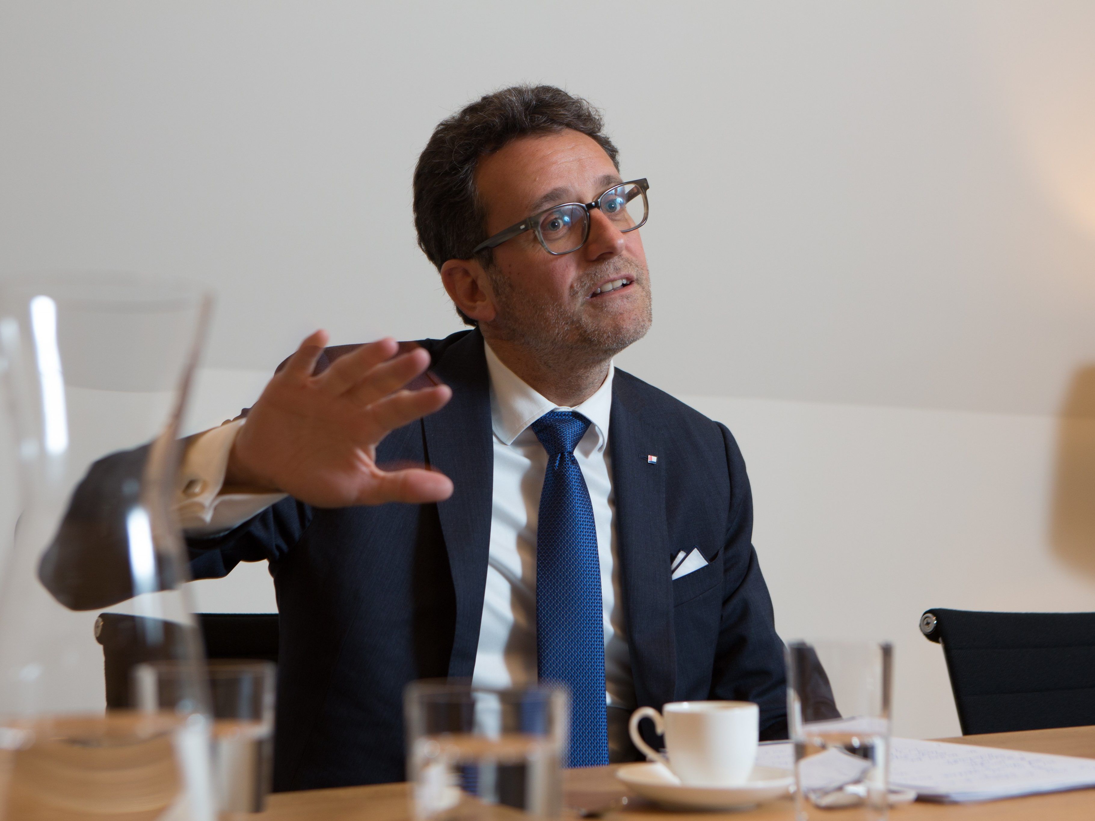 Westösterreichische Regionalbank holt nach vorjährigem Halbjahresergebnisknick auf. Im Bild Vorstandsvorsitzender Gerhard Burtscher. Westösterreichische Regionalbank holt nach vorjährigem Halbjahresergebnisknick auf. Im Bild Vorstandsvorsitzender Gerhard Burtscher.