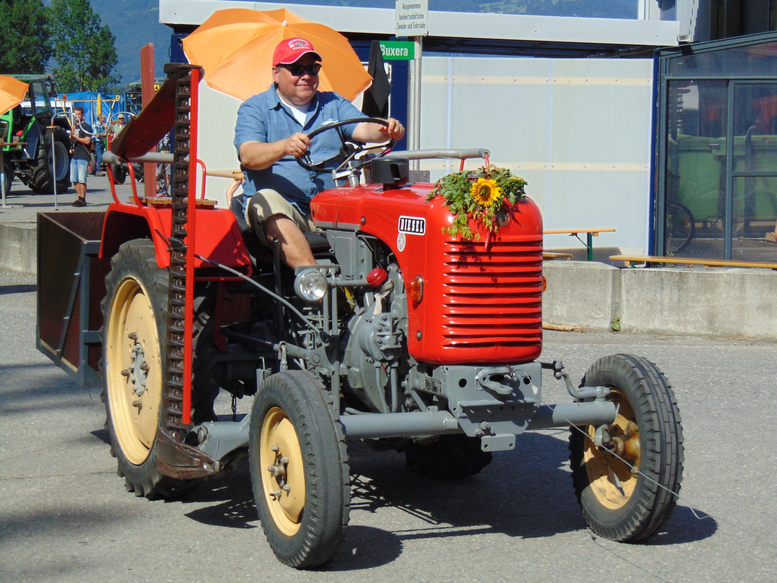 Bei den Geschicklichtkeitsbewerben mussten die Fahrer viel Gefühl zeigen Bei den Geschicklichtkeitsbewerben mussten die Fahrer viel Gefühl zeigen