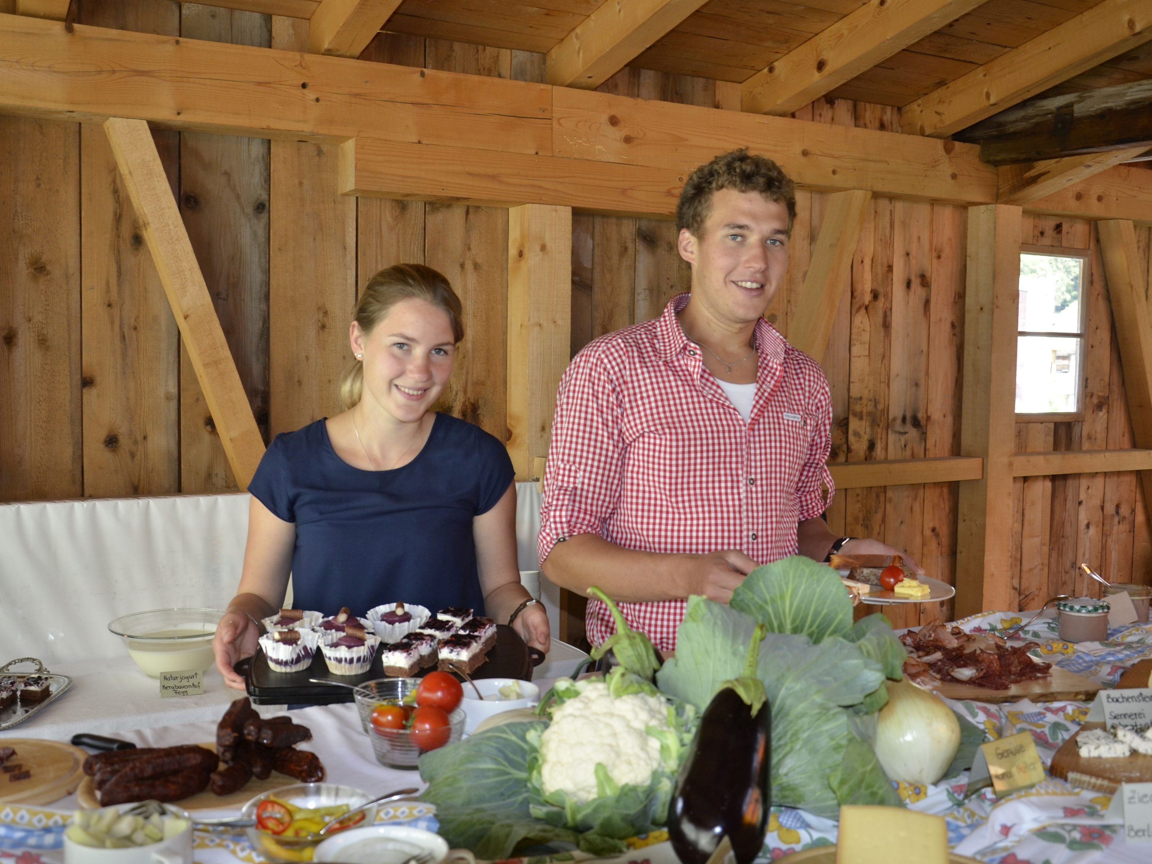 Obmann Florian Meusburger organisierte mit seinem Team das Regio-Brunch
