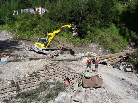 Im Bereich Kleder-Millrütte entsteht ein 250 Meter langer Notweg.