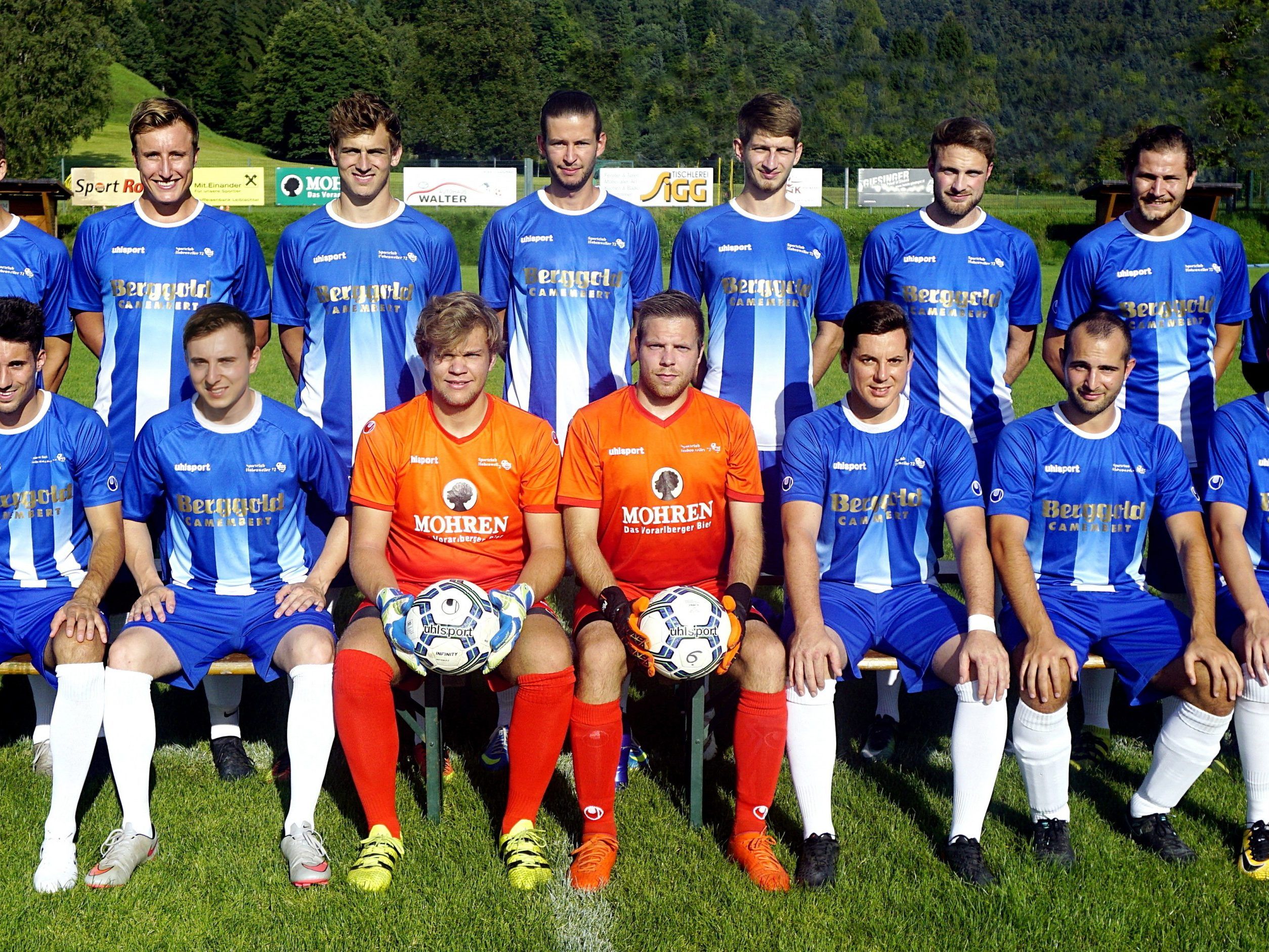 SC Hohenweiler, 2. Landesklasse, Saison 2017/2018