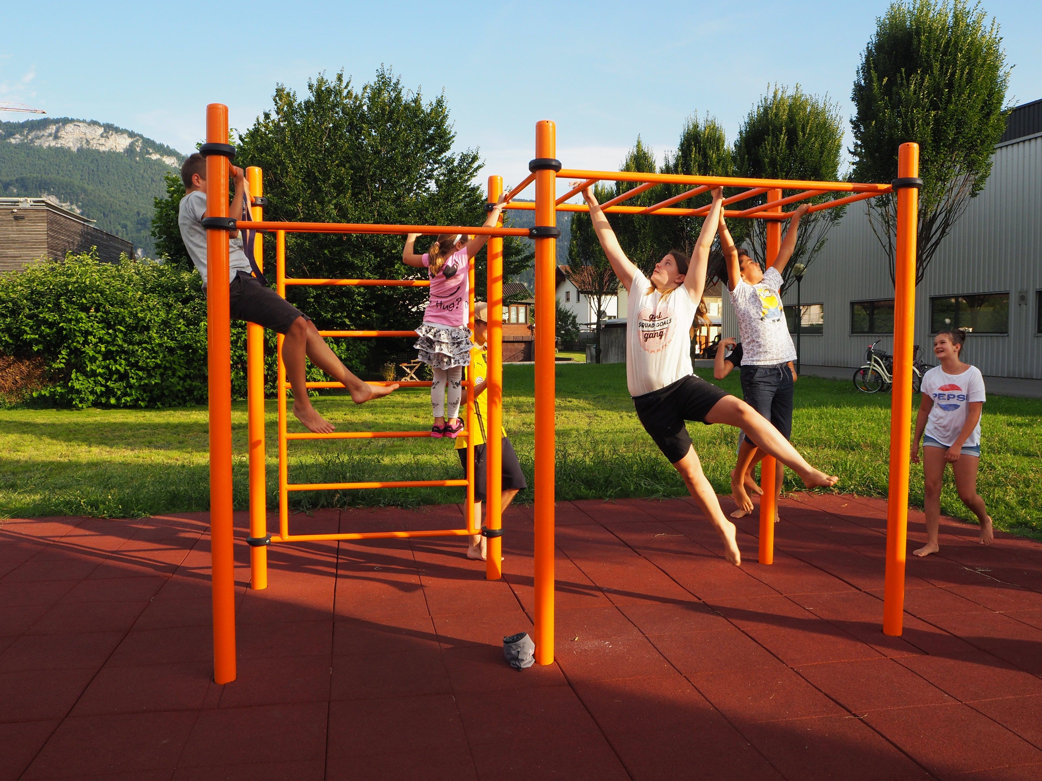 Neue Streetworkoutanlage in Altach