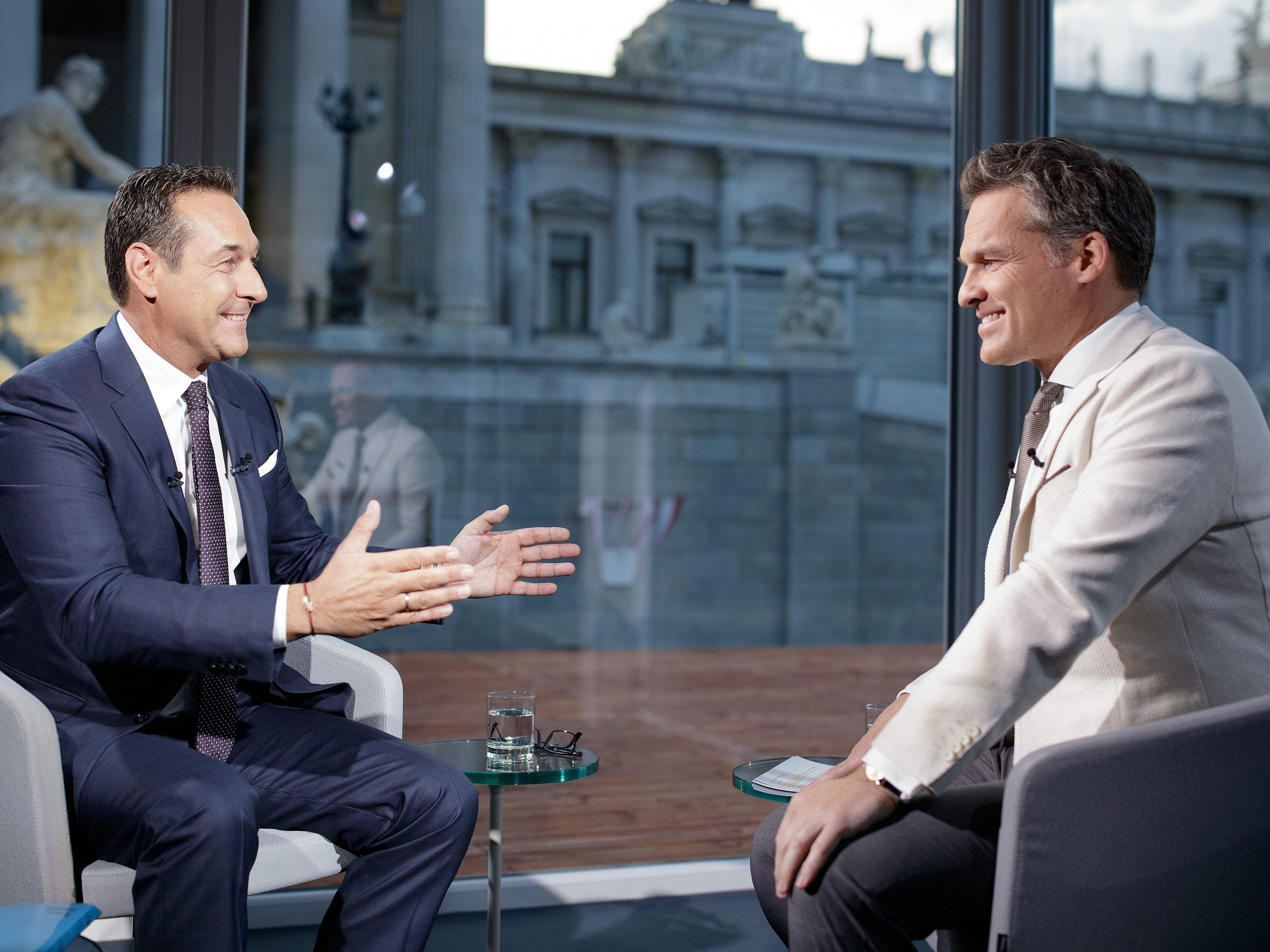 FPÖ-Chef in ORF-"Sommergespräch": Verhinderung von Rot-Schwarz "geht nur mit Stimme für die FPÖ".