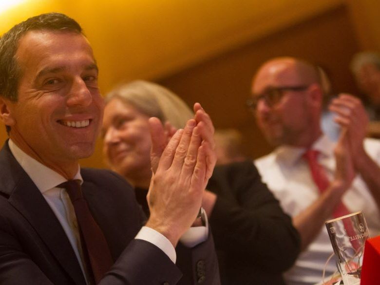 Bundeskanzler Christian Kern beim SPÖ-Parteitag in Vorarlberg.