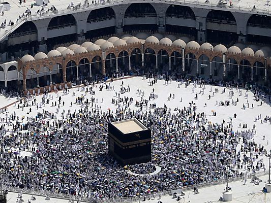 Rund 2,3 Millionen Muslime nehmen an der Hadsch teil Rund 2,3 Millionen Muslime nehmen an der Hadsch teil