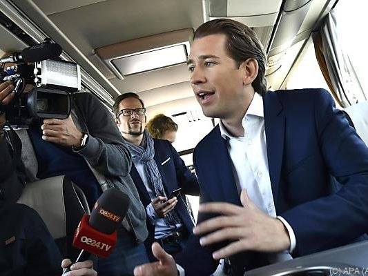 Kurz drängt Kern in Defensive Kurz drängt Kern in Defensive