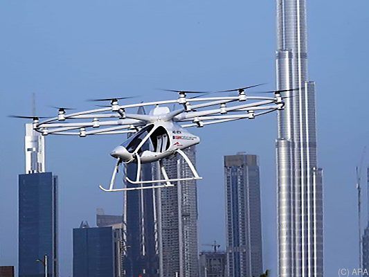 Der Prototyp VC200 flog autonom