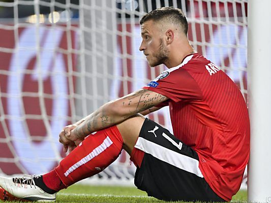 Mit Marko Arnautovic und Co. geht's weiter bergab Mit Marko Arnautovic und Co. geht's weiter bergab