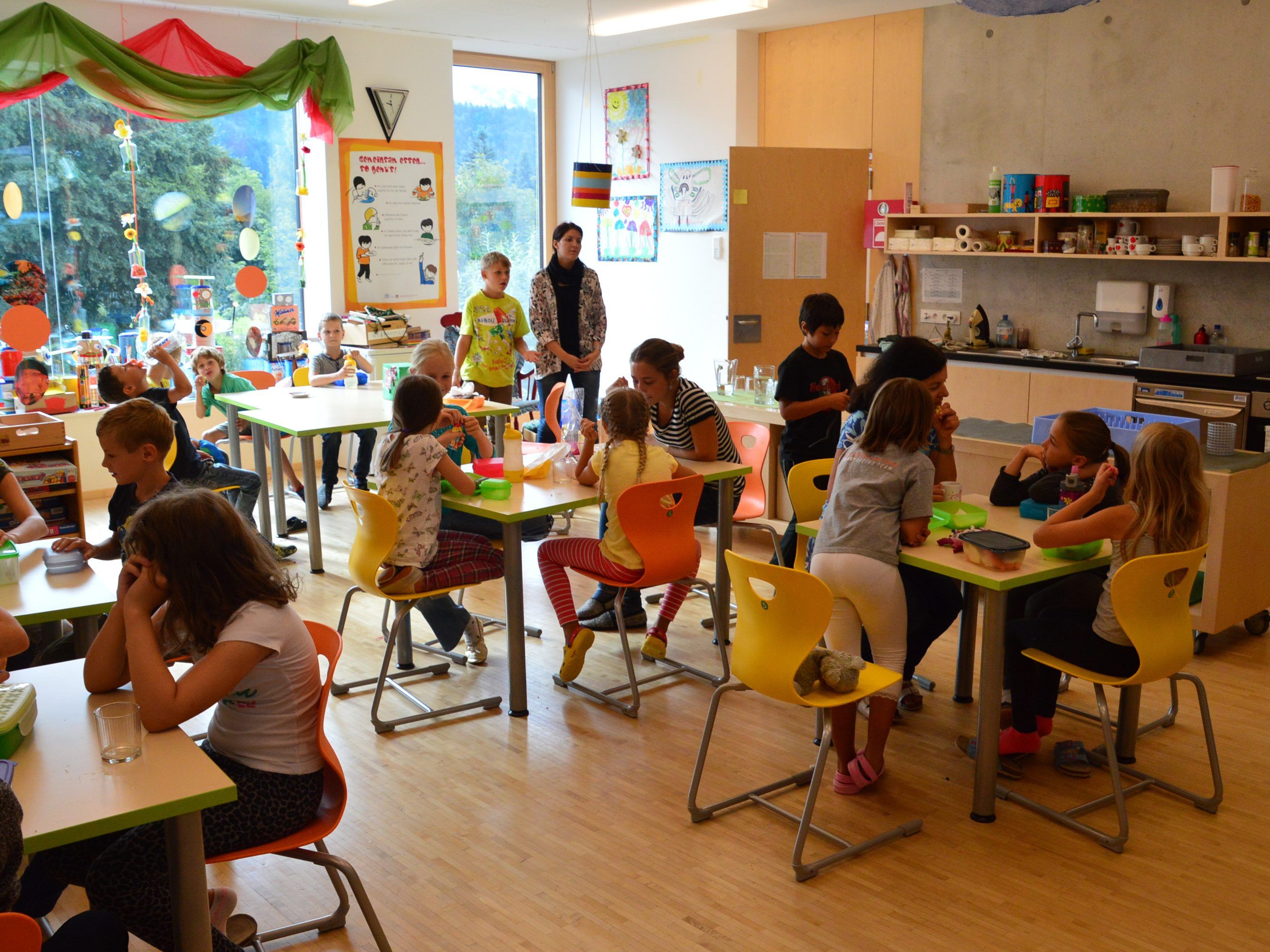 Die Schülerbetreuung im Kinder- und Familientreff Bifang.