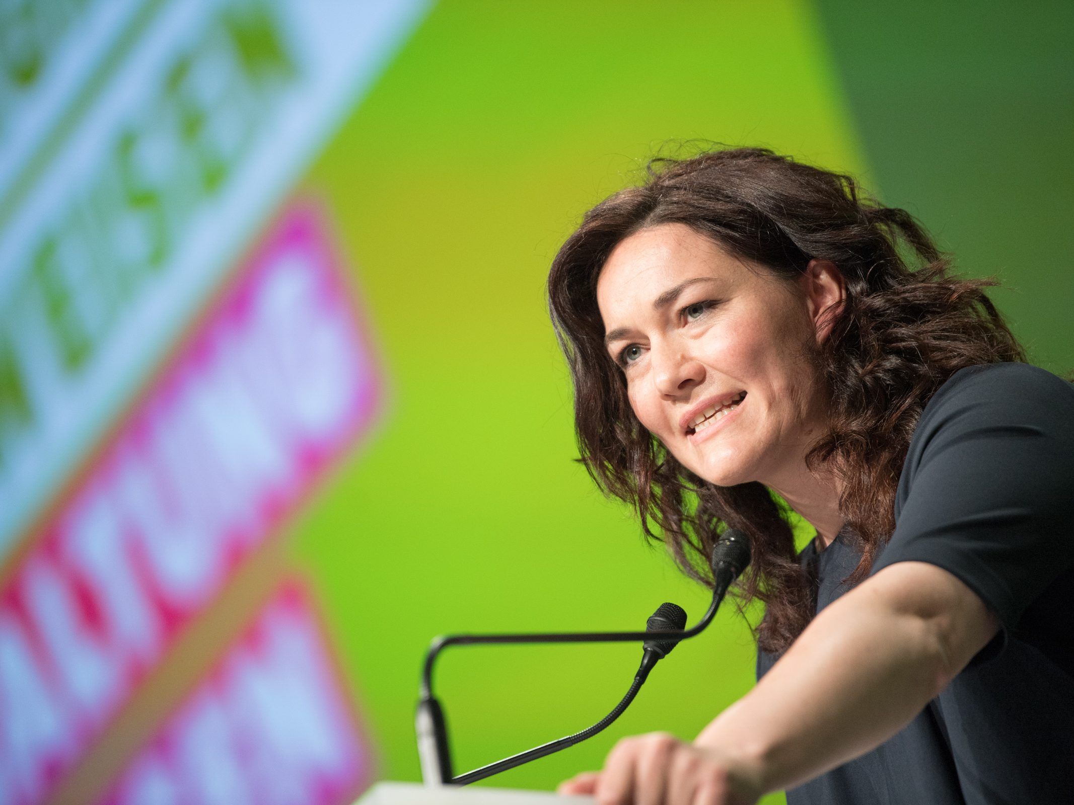 Ingrid Felipe glaubt an den Turnaround der Grünen. Ingrid Felipe glaubt an den Turnaround der Grünen.