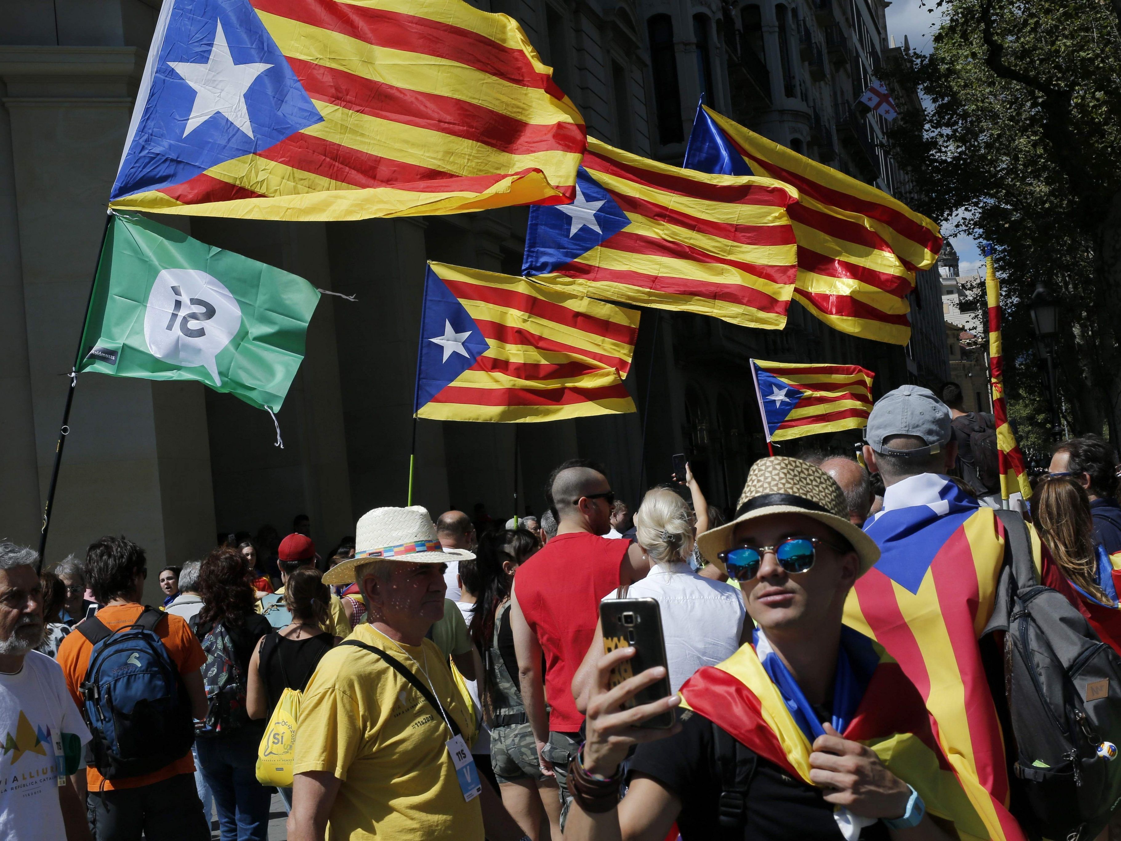 Hunderttausende marschierten für Unabhängigkeit.