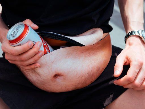 Wer möchte einen stolzen Bierbauch?