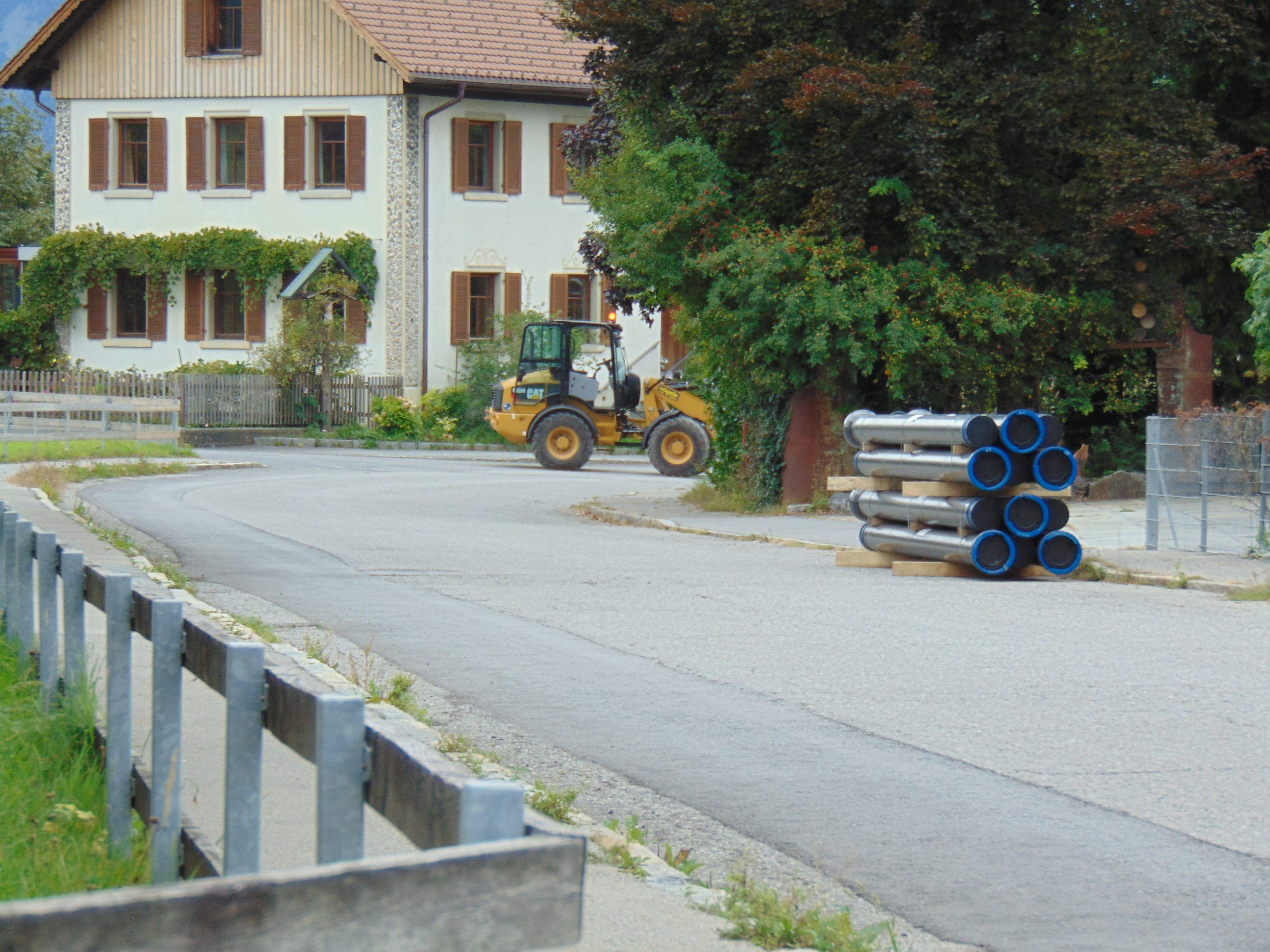 In der Alemannenstrasse laufen derzeit die Sanierungsarbeiten In der Alemannenstrasse laufen derzeit die Sanierungsarbeiten