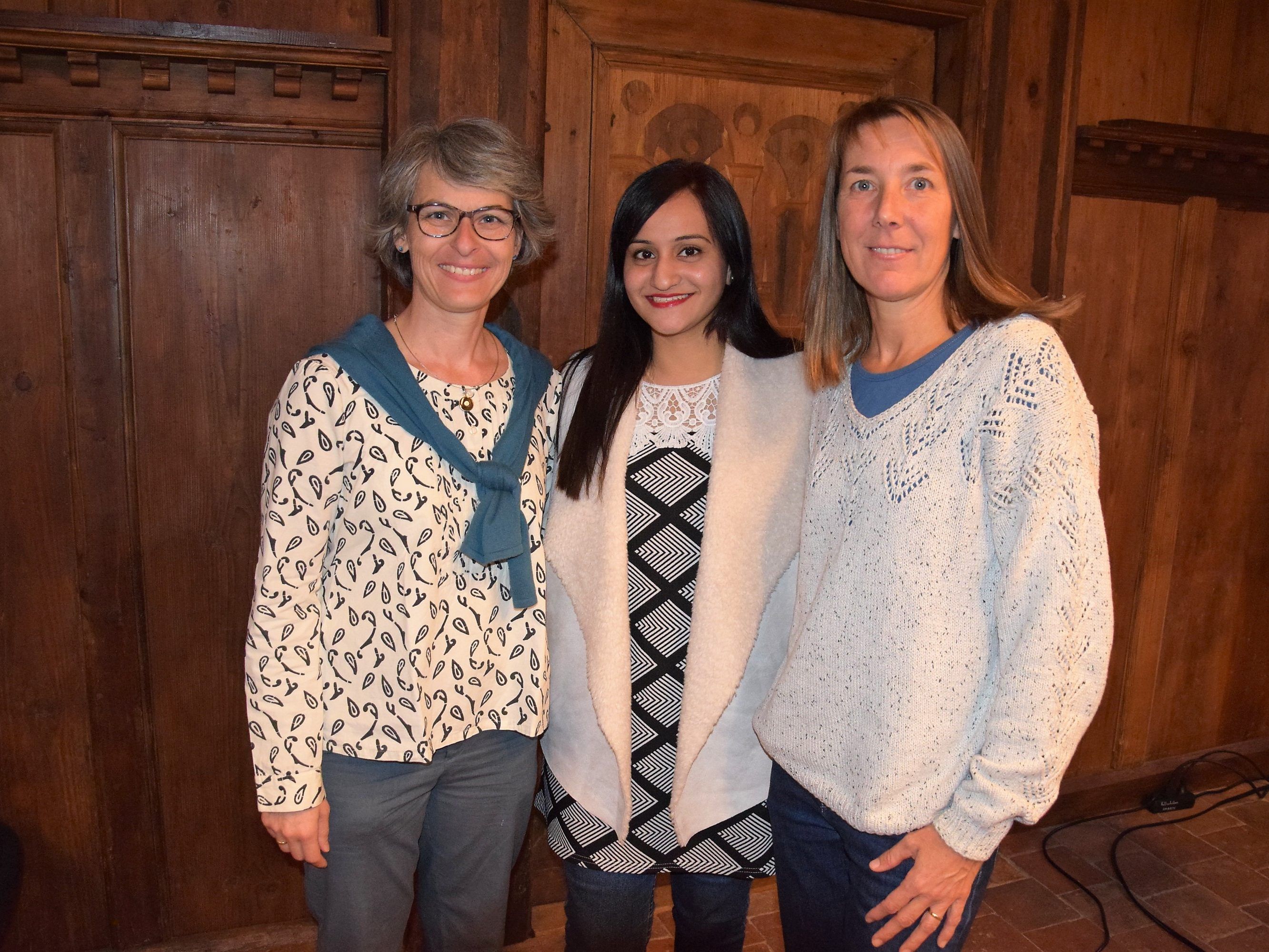 v.l. Beate Scheier, Kimberley Miranda und Birgit Calix v.l. Beate Scheier, Kimberley Miranda und Birgit Calix