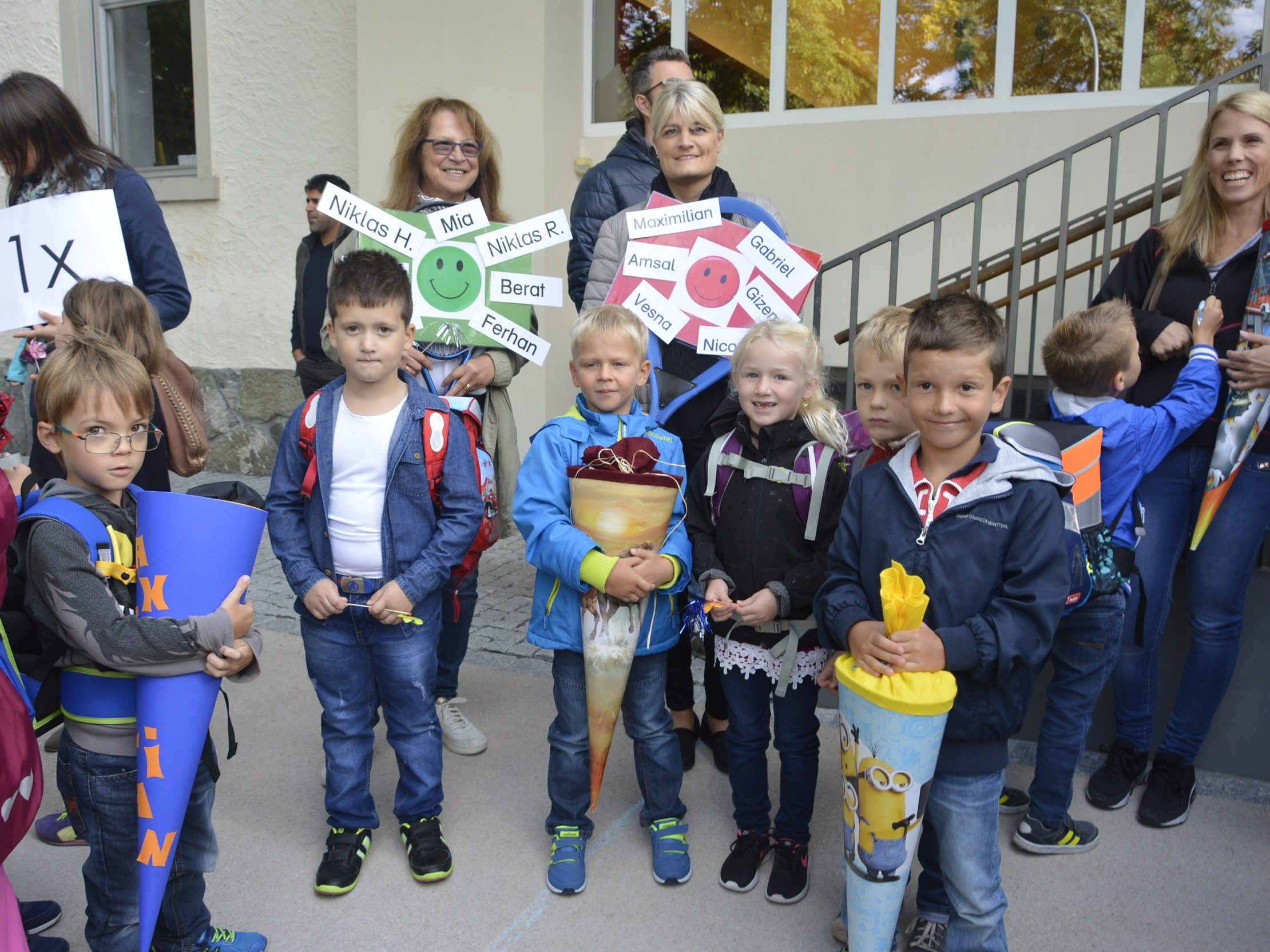Für über 80 Kinder an der VS Kirchdorf beginnt mit dem ersten Schultag der Ernst des Lebens.