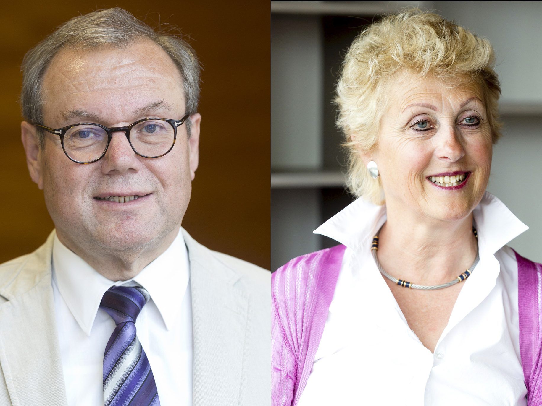Herbert Schwendinger und Kitty Hertnagel zu den Herausforderungen im Pflegebereich. Herbert Schwendinger und Kitty Hertnagel zu den Herausforderungen im Pflegebereich.